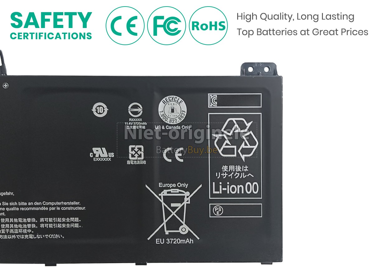 Acer TravelMate P614 TMP614-51-G2-532B accu