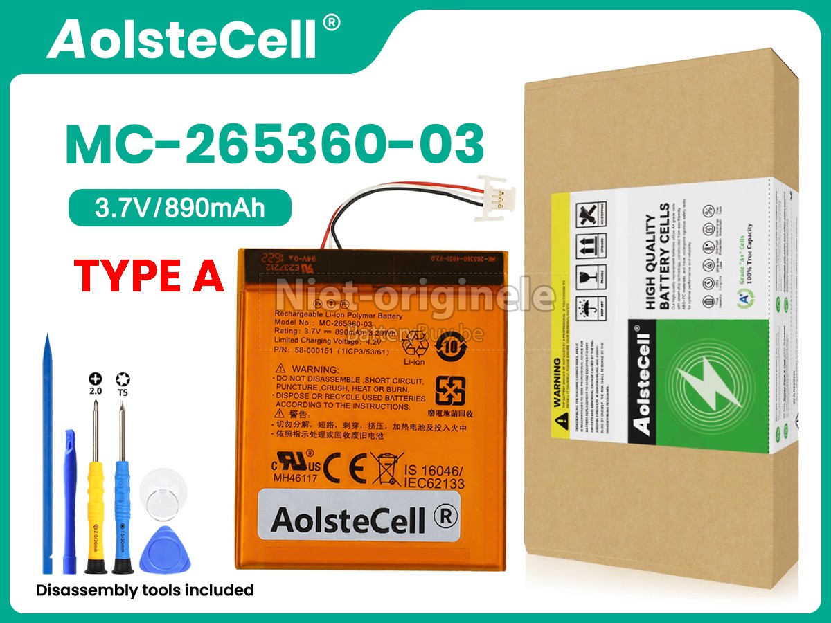 Amazon KINDLE 7TH GENERATION accu