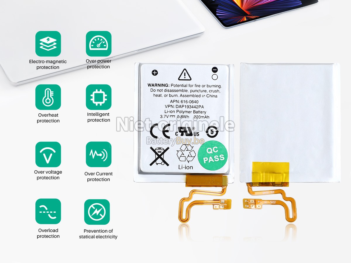 Apple IPOD NANO 7 accu