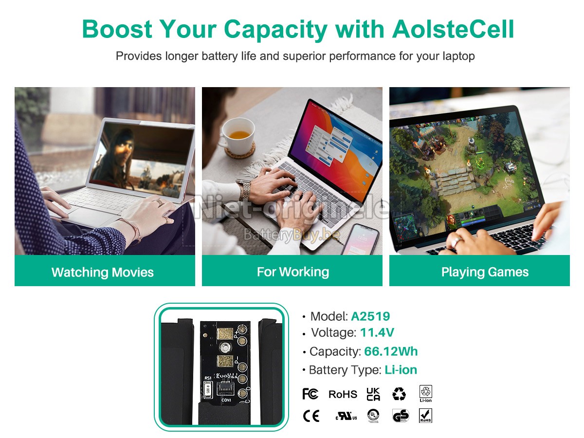 Apple MKGR3LL/A* accu