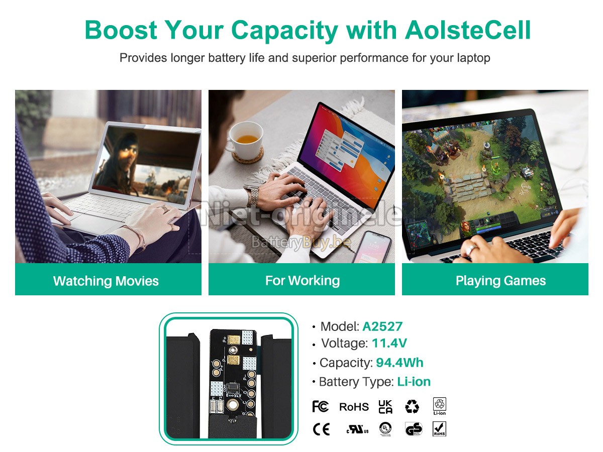 Apple MacBook Pro M1 MAX 10 CPU/24 GPU 16 3.2GHZ accu