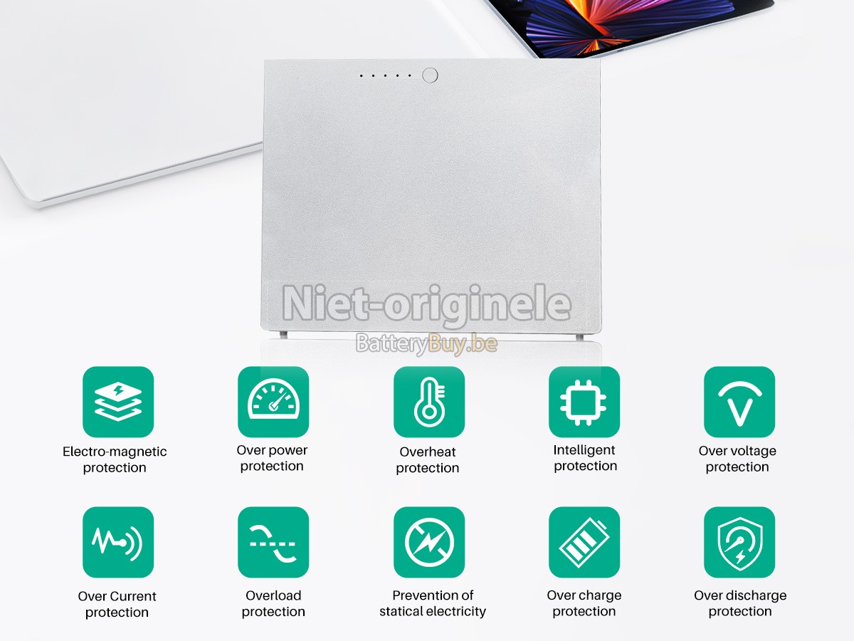 Apple 15.4 inch 2.0GHZ (Matt or Glossy WideScreen display) accu