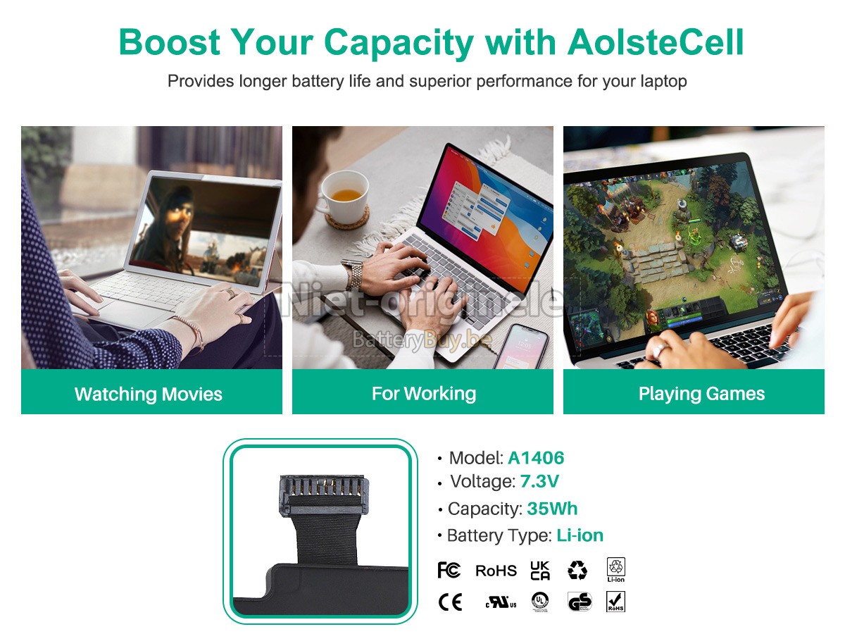 Apple A1370 EMC 2471 accu