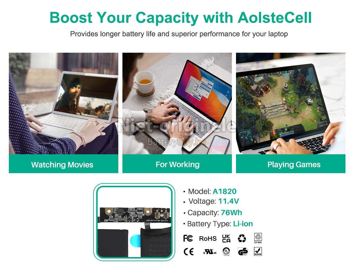 Apple A1707 EMC 3162 accu