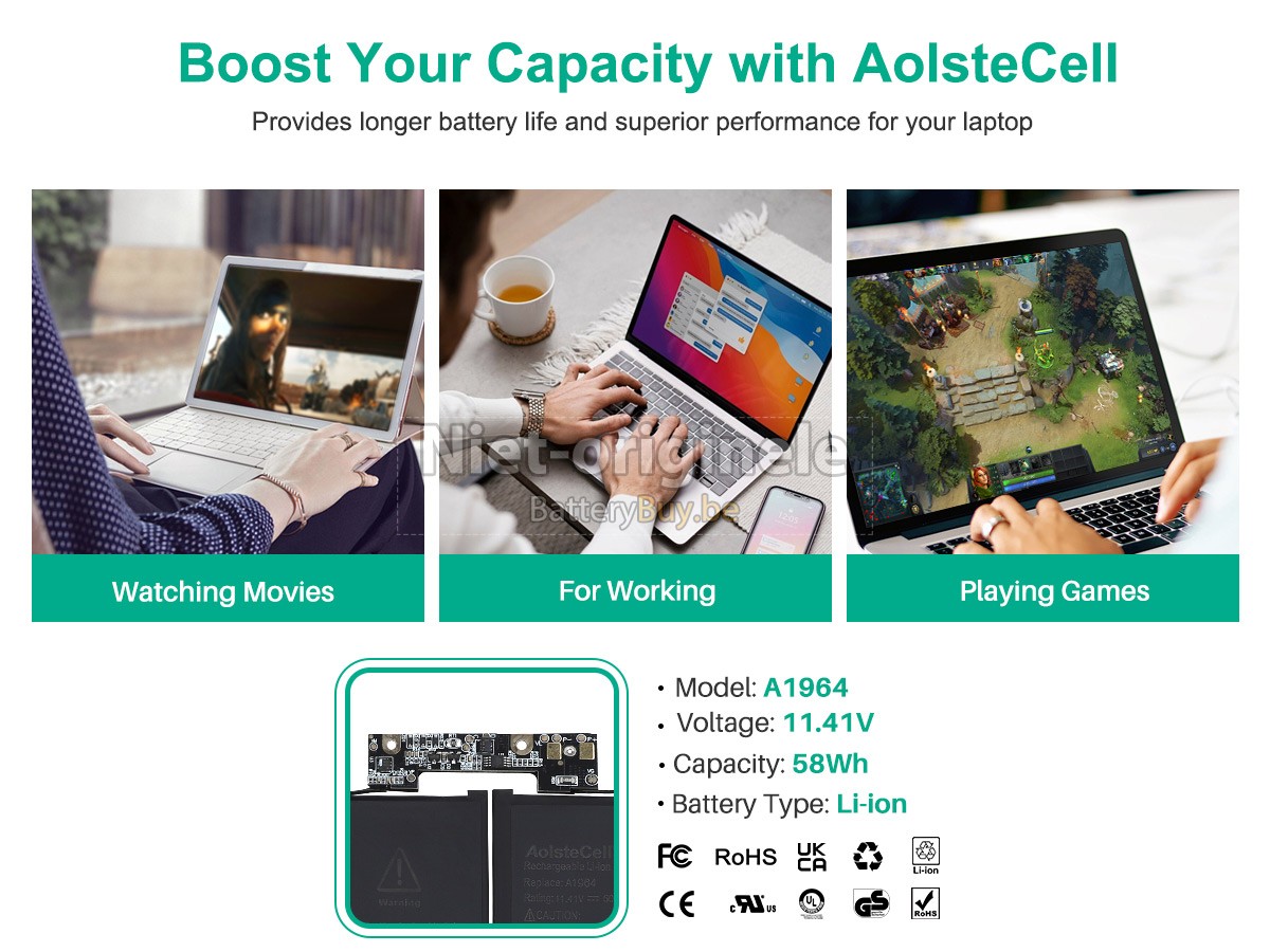 Apple MWP72LL/A accu