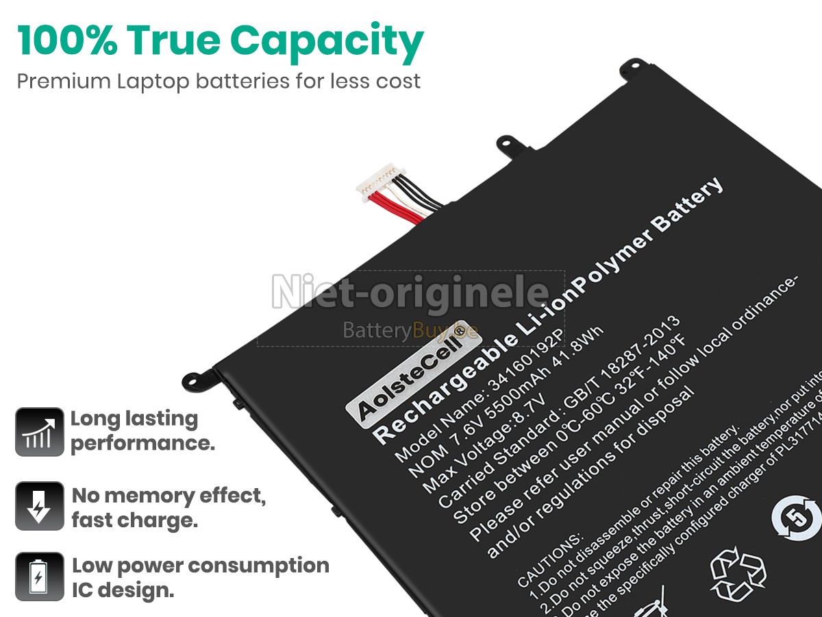 CHUWI UTL-3178180-2S accu
