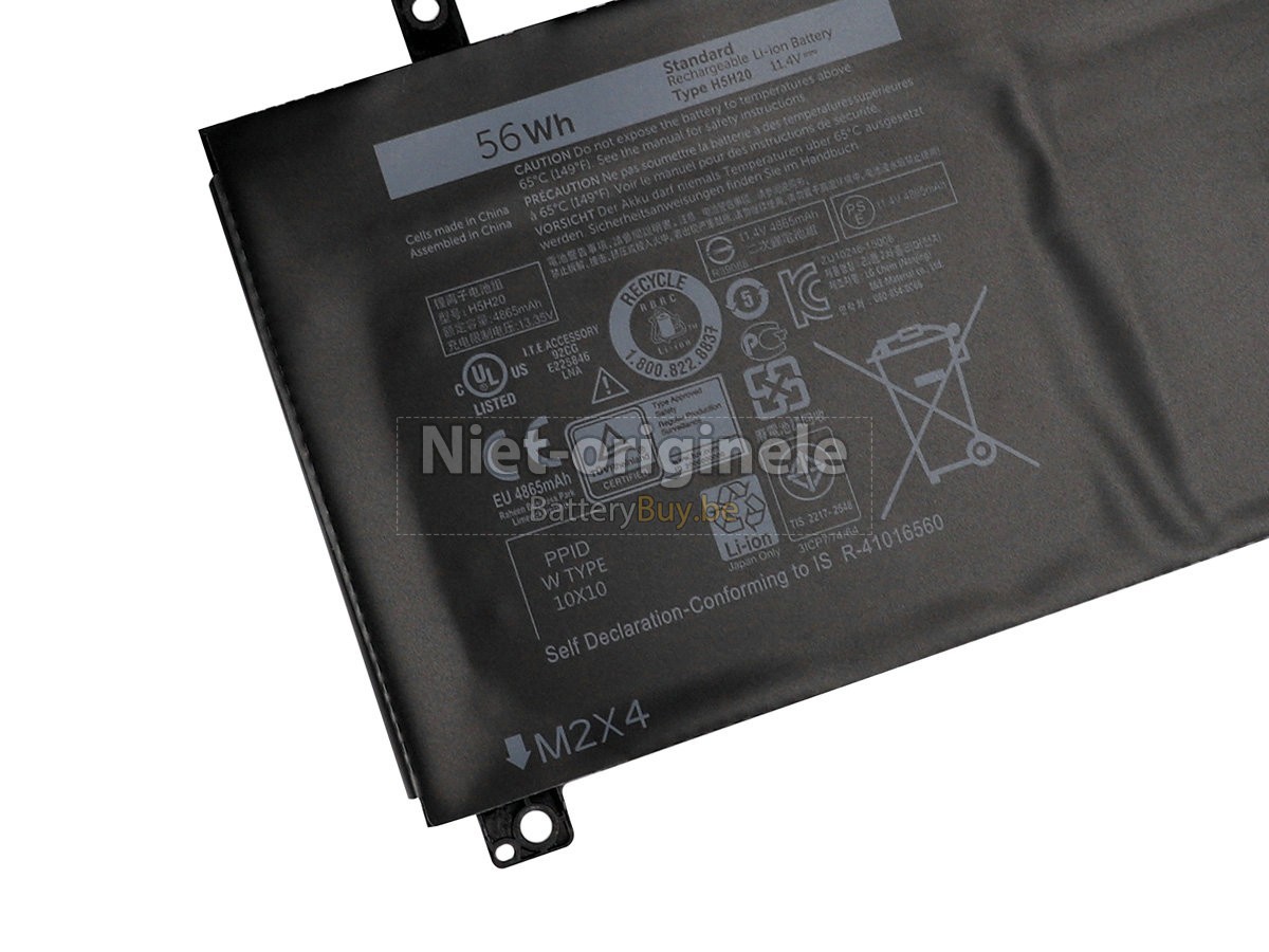 Dell H5H20 accu