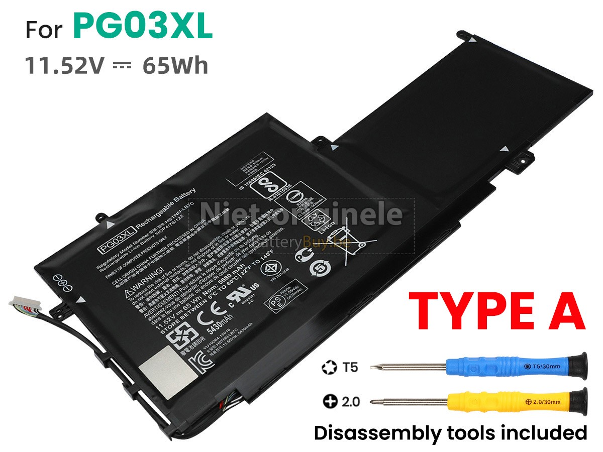 HP PG03XL accu