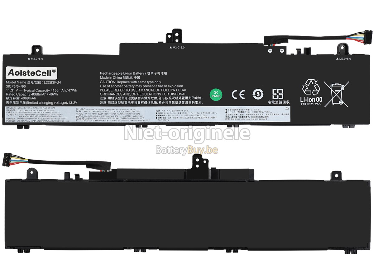 Lenovo L22D3PG4 accu