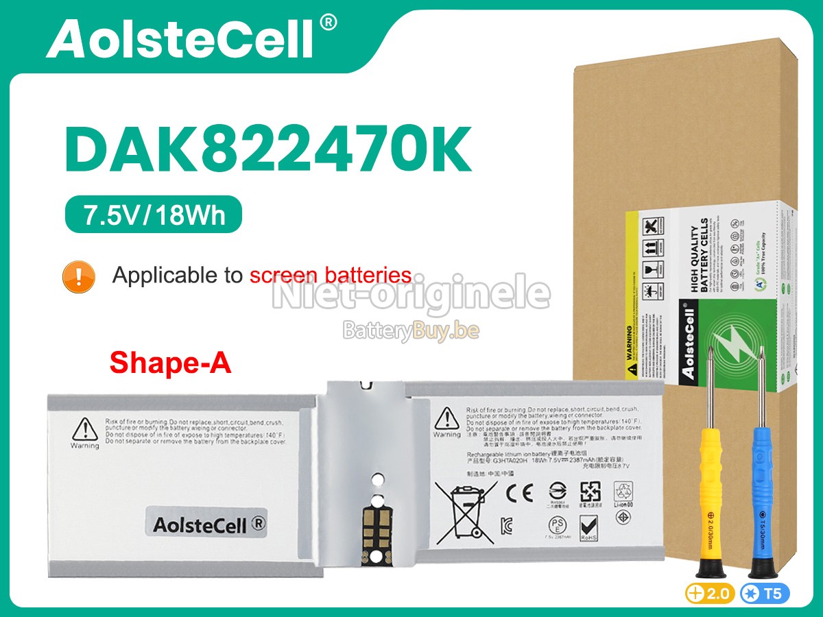 Microsoft Surface BOOK 2 1832 accu